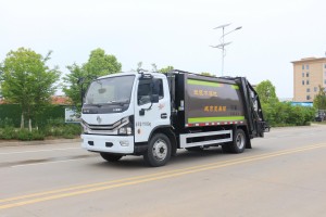 东风多利卡9方压缩垃圾车