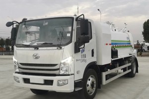 上汽跃进12吨纯电动餐厨垃圾车