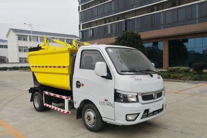 东风途逸高位自装卸式垃圾车