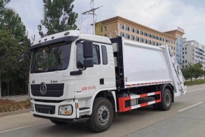 陕汽德龙L3000 14方压缩式垃圾车