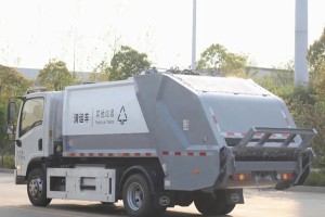 比亚迪纯电动6方压缩式垃圾车