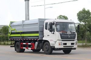 东风天锦对接垃圾车