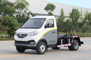 东风纯电动钩臂垃圾车