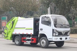 东风福瑞卡4方压缩式垃圾车