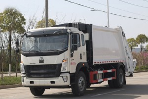 重汽豪沃12方压缩式垃圾车
