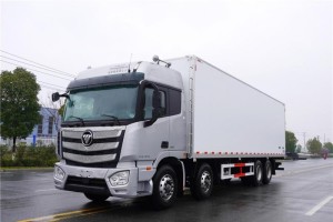 (国六)福田欧曼EST(高顶双卧)(9.5米)冷藏车
