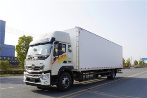 (国六)福田奥铃大黄蜂(高顶双卧)(9.6米)冷藏车