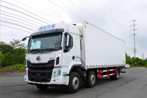 (国六)东风柳汽乘龙小三轴(9.6米)冷藏车
