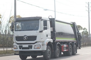 陕汽德龙20方压缩式垃圾车